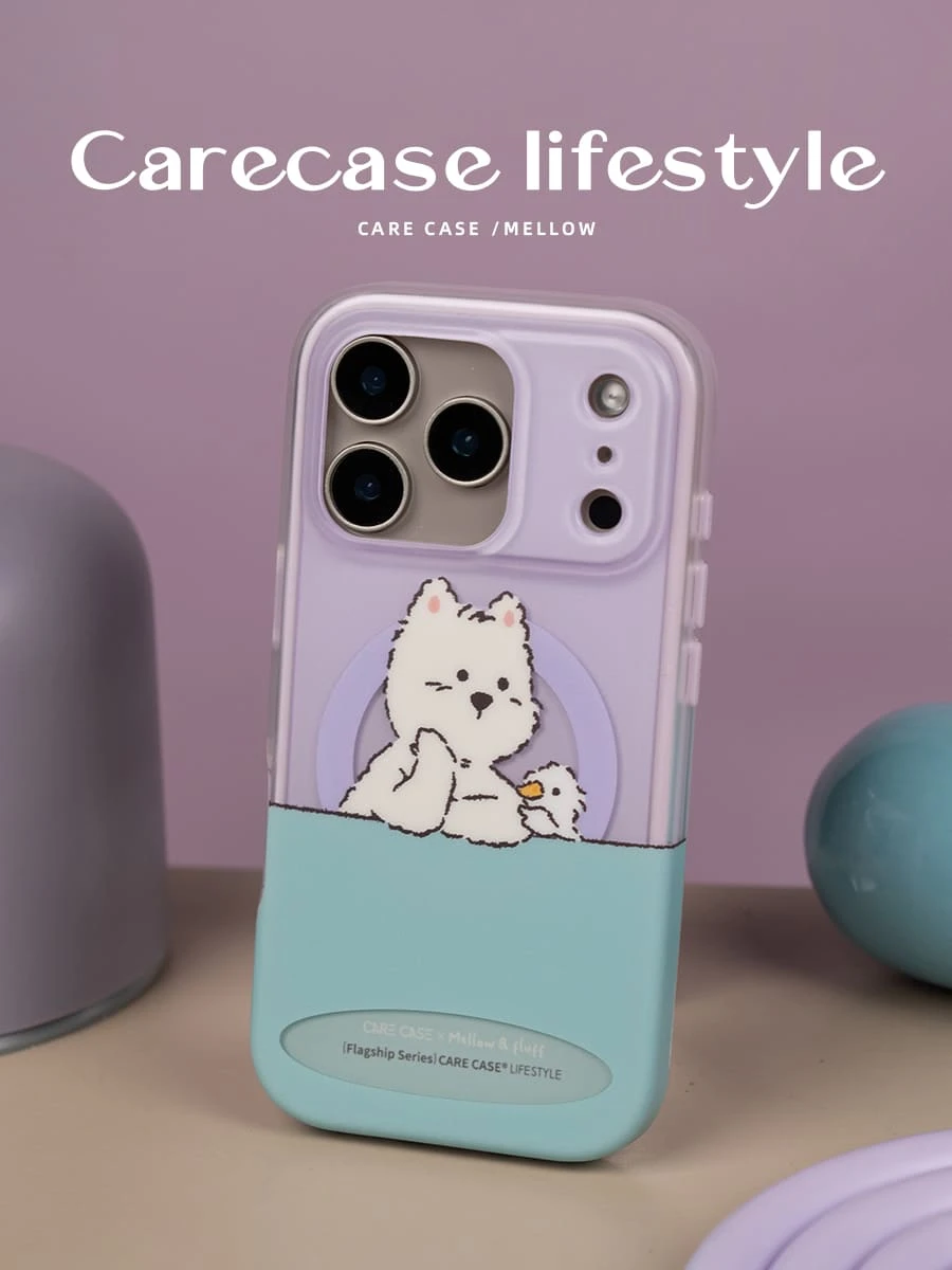 CARECASE x Mellow 聯名【發呆小狗】MagSafe iPhone 手機殼