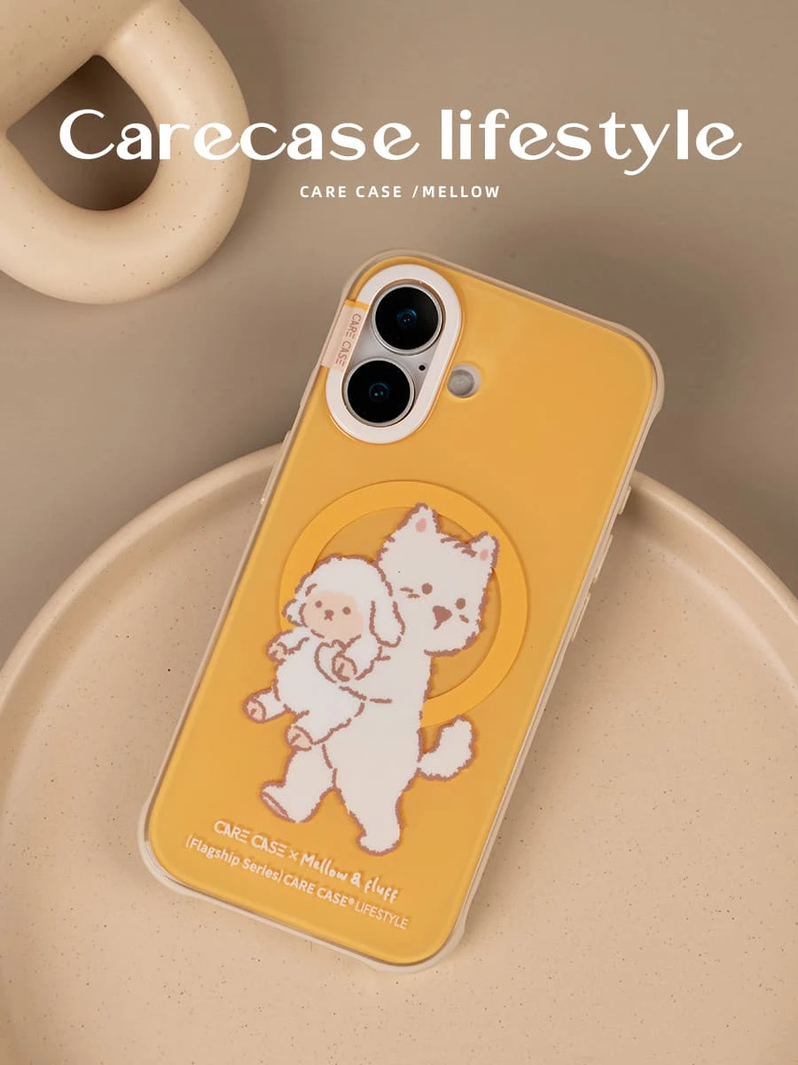CARECASE x Mellow 聯名【抱小羊】MagSafe iPhone 手機殼
