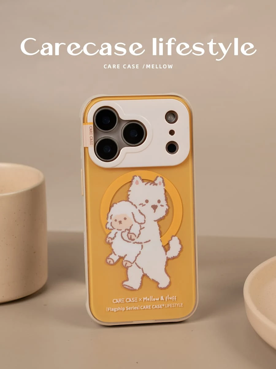 CARECASE x Mellow 聯名【抱小羊】MagSafe iPhone 手機殼