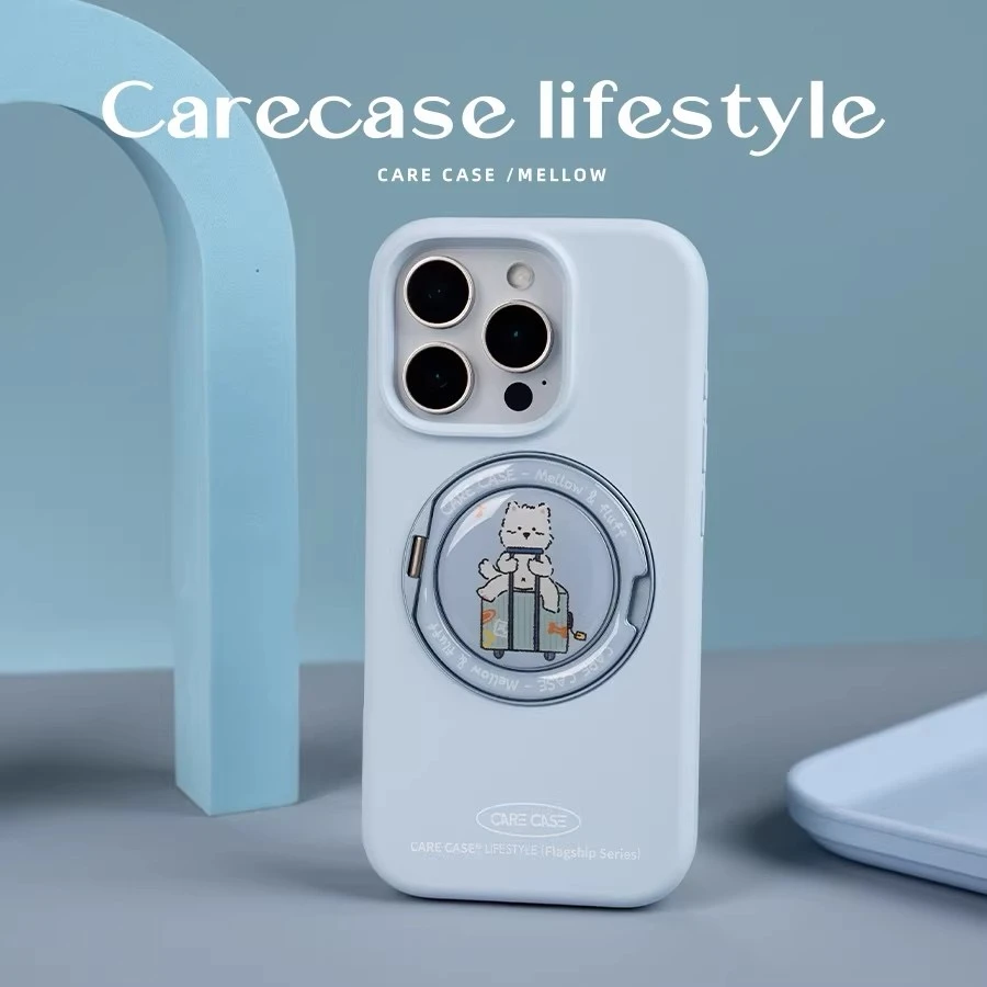 CARECASE x Mellow 聯名【藍色液態】iPhone 手機殼