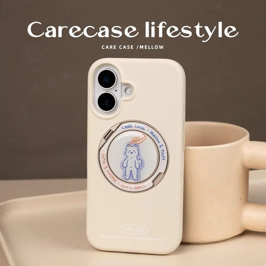 CARECASE x Mellow 聯名【奶白色液態】iPhone 手機殼