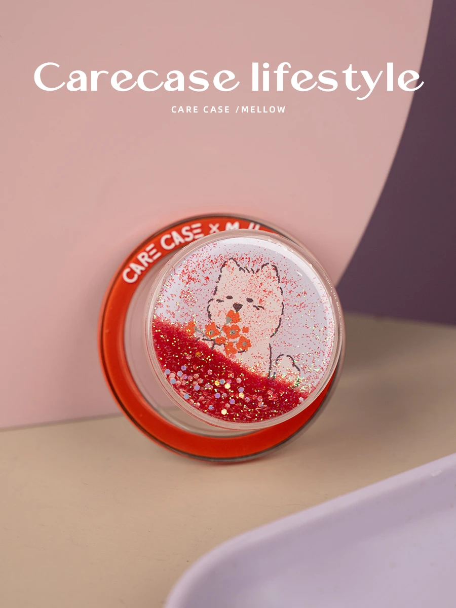 CARECASE x Mellow 聯名【紅花】手機磁吸支架