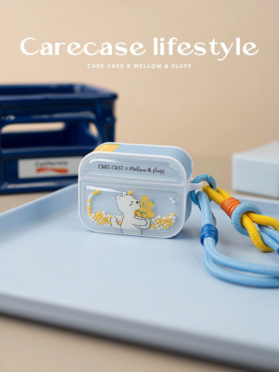 CARECASE x Mellow 聯名【心想事橙】AirPods 耳機保護殼