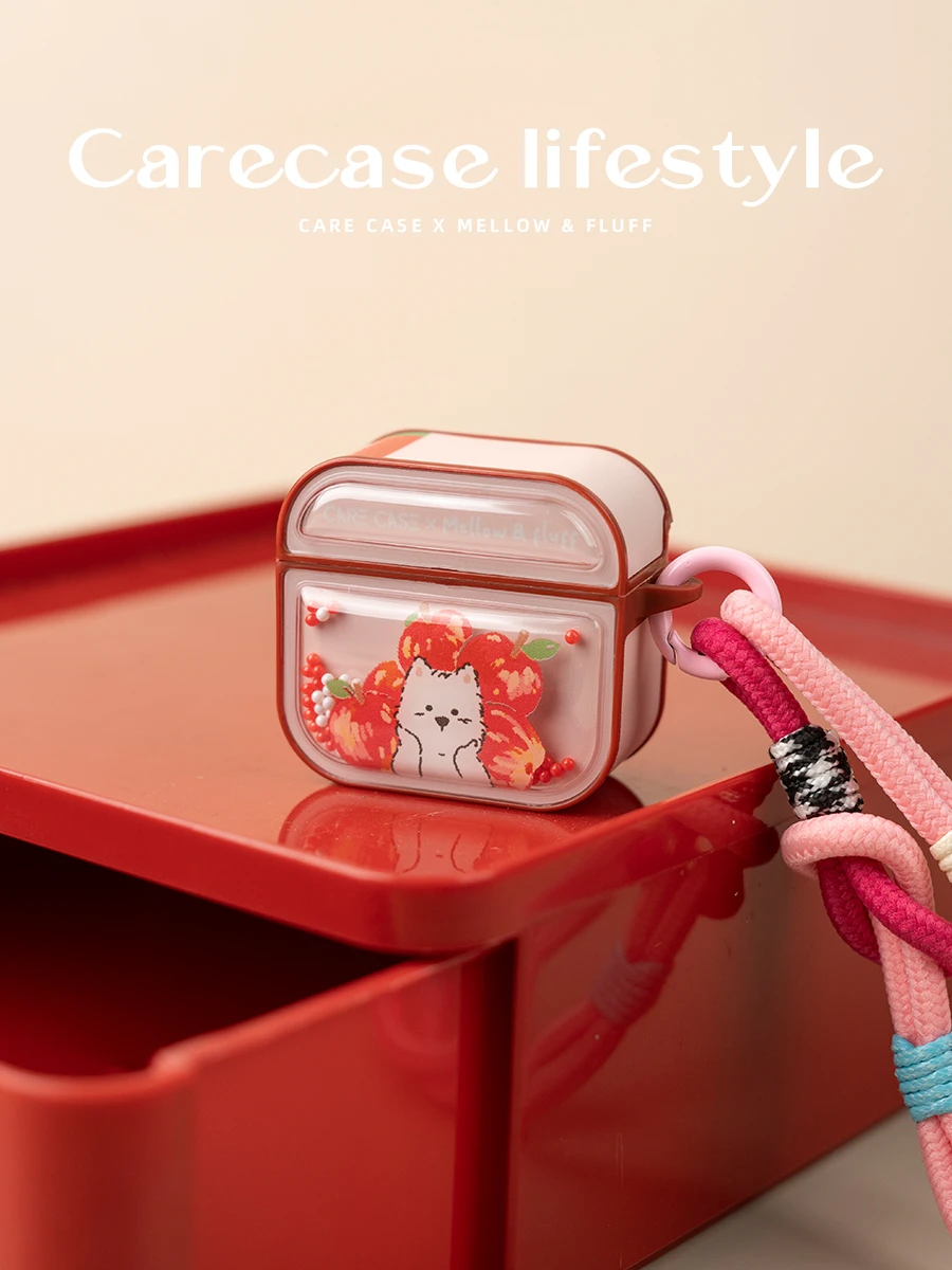 CARECASE x Mellow 聯名【蘋果窩窩】AirPods 耳機保護殼