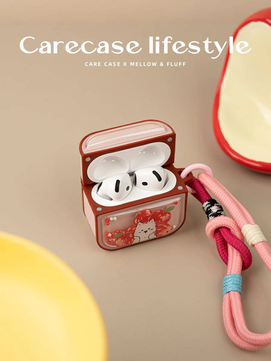 CARECASE x Mellow 聯名【蘋果窩窩】AirPods 耳機保護殼