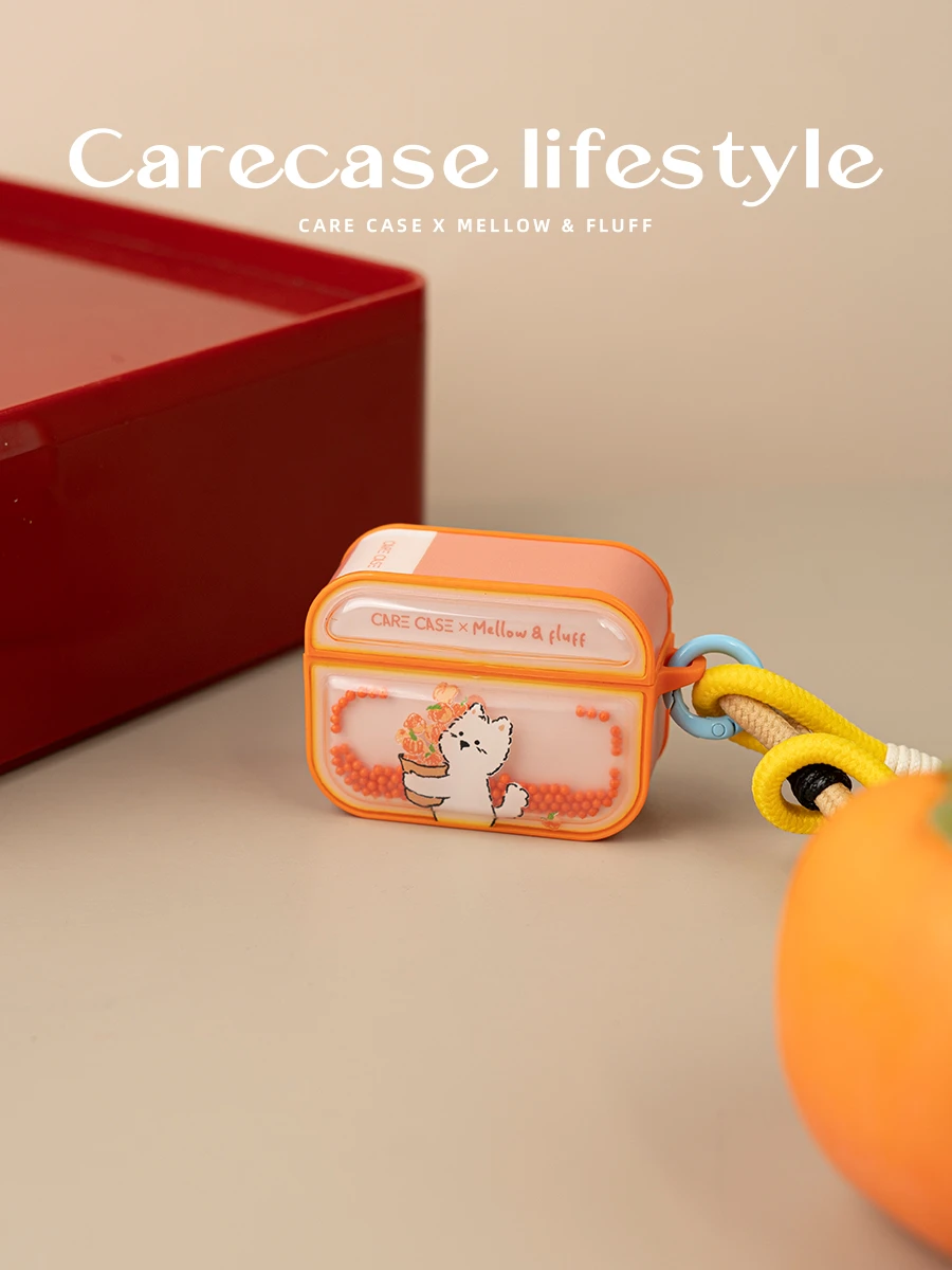 CARECASE x Mellow 聯名【送蘋果小狗】AirPods 耳機保護殼
