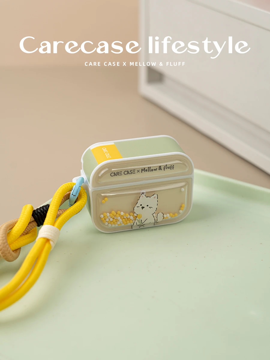 CARECASE x Mellow 聯名【送小花】AirPods 耳機保護殼
