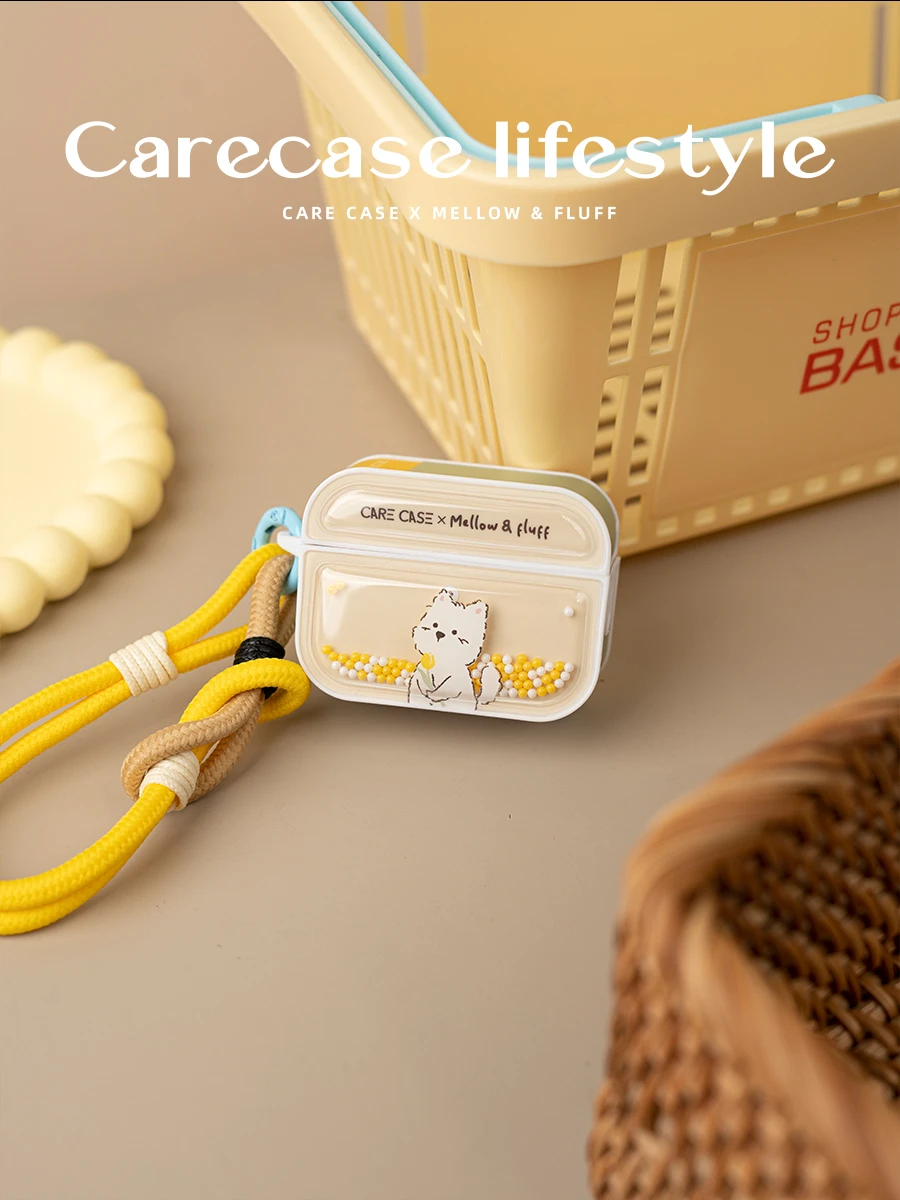 CARECASE x Mellow 聯名【送小花】AirPods 耳機保護殼