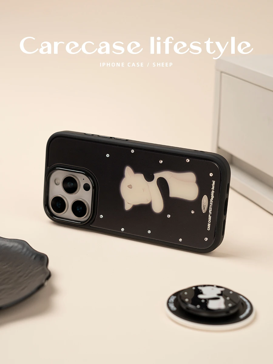 黑暗相擁小羊MageSafe iPhone 手機殼
