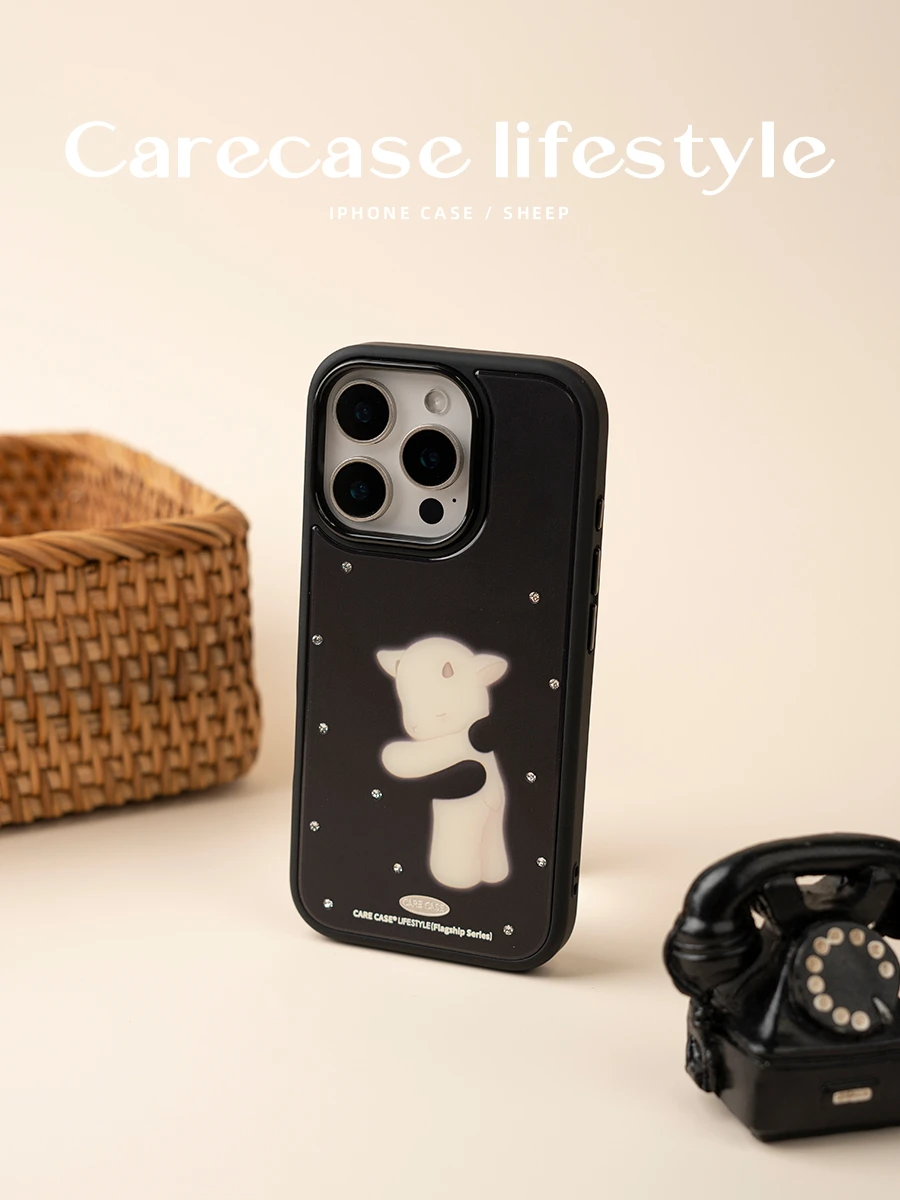 黑暗相擁小羊MageSafe iPhone 手機殼