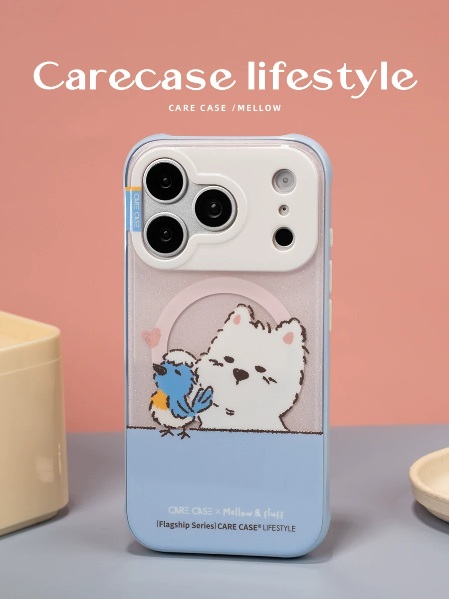 CARECASE x Mellow 聯名【逗小鳥】MagSafe iPhone 手機殼