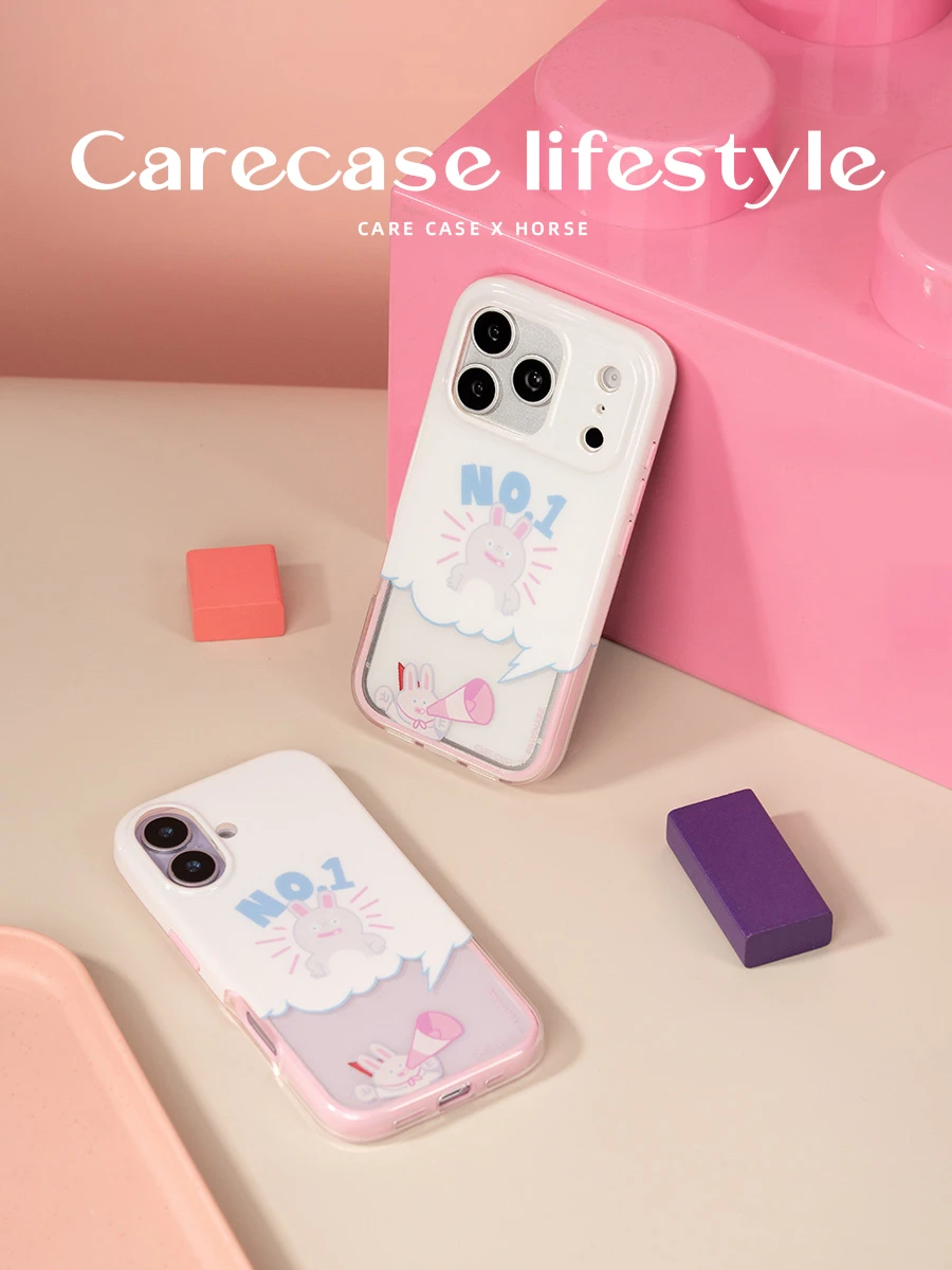 CARE CASE x 能力有限公司聯名【自信小兔】iPhone 手機殼