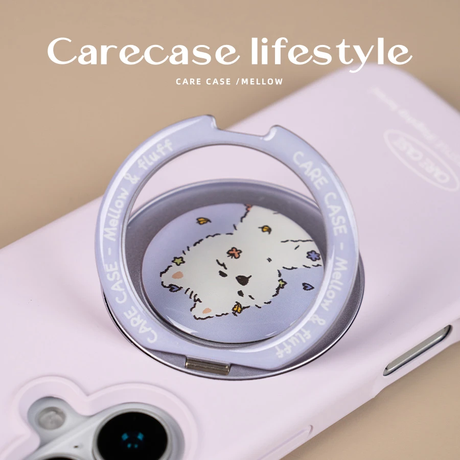CARECASE x Mellow 聯名【粉紫色液態】iPhone 手機殼