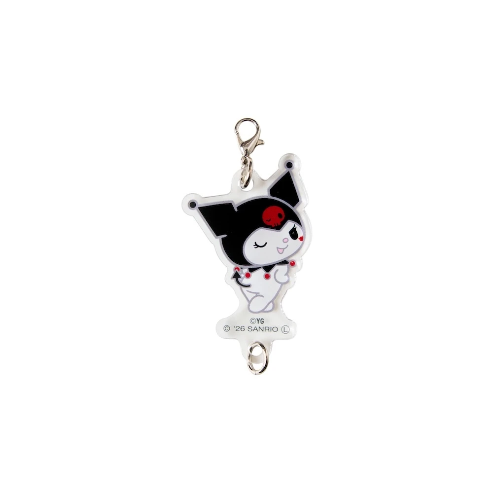 隨機連結壓克力吊飾｜ランダムつながるアクリルチャーム＜KUROMI＞
