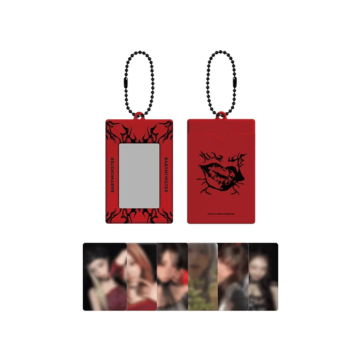 卡套(含6卡)｜[PSYCHO] BABYMONSTER PVC PHOTOCARD HOLDER