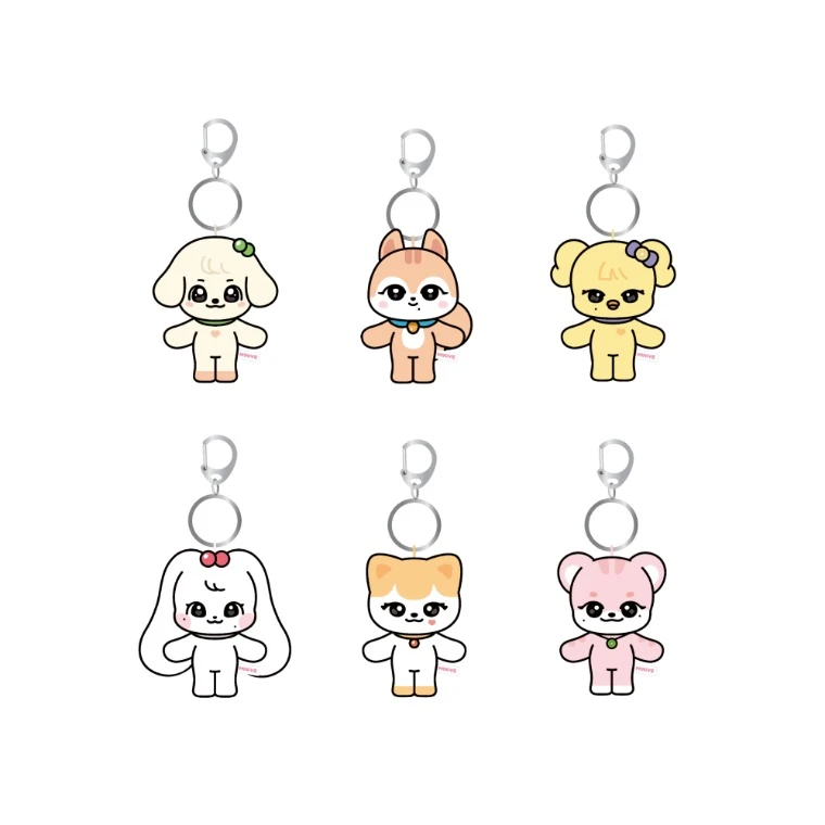 10cm娃娃鑰匙圈｜MINIVE 10CM PLUSH KEYRING