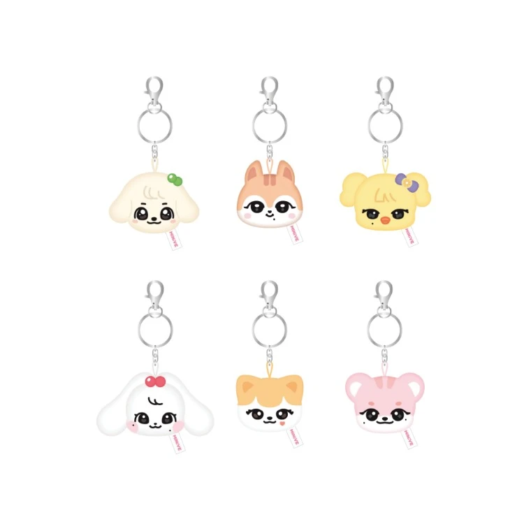 大頭鑰匙圈｜MINIVE MINI FACE KEYRING
