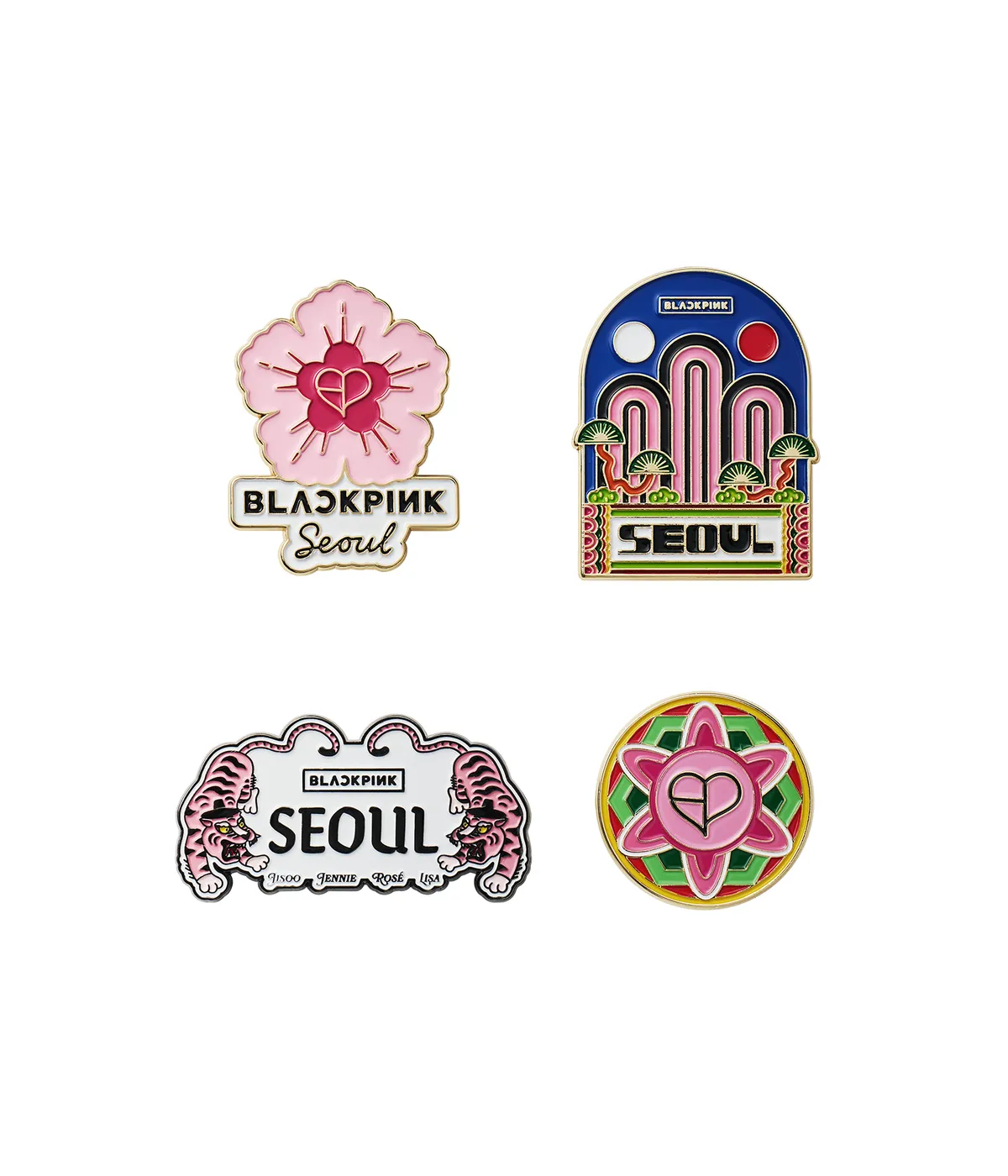 徽章｜BLACKPINK SEOUL PIN BADGE