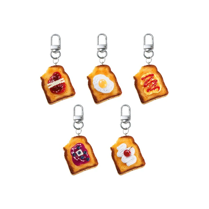 吐司鑰匙圈｜MORNING DASH KEYRING