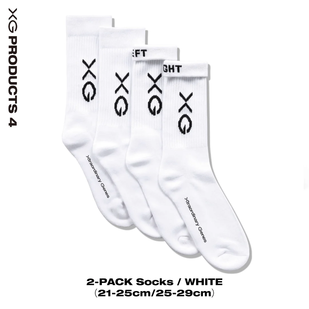 白襪｜2-PACK Socks / WHITE