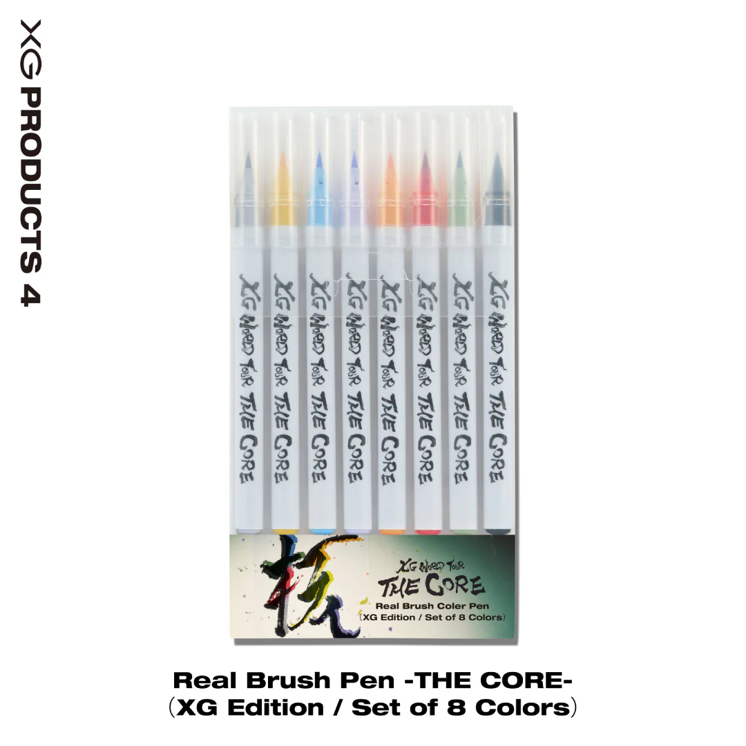 彩繪真毛筆｜Real Brush Pen -THE CORE