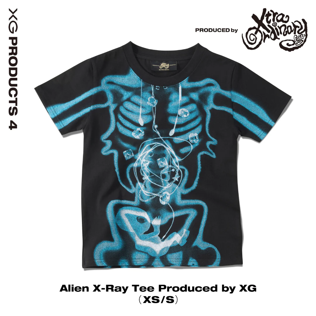 異形X光短袖(XS/S)｜Alien X-Ray Tee Produced by XG