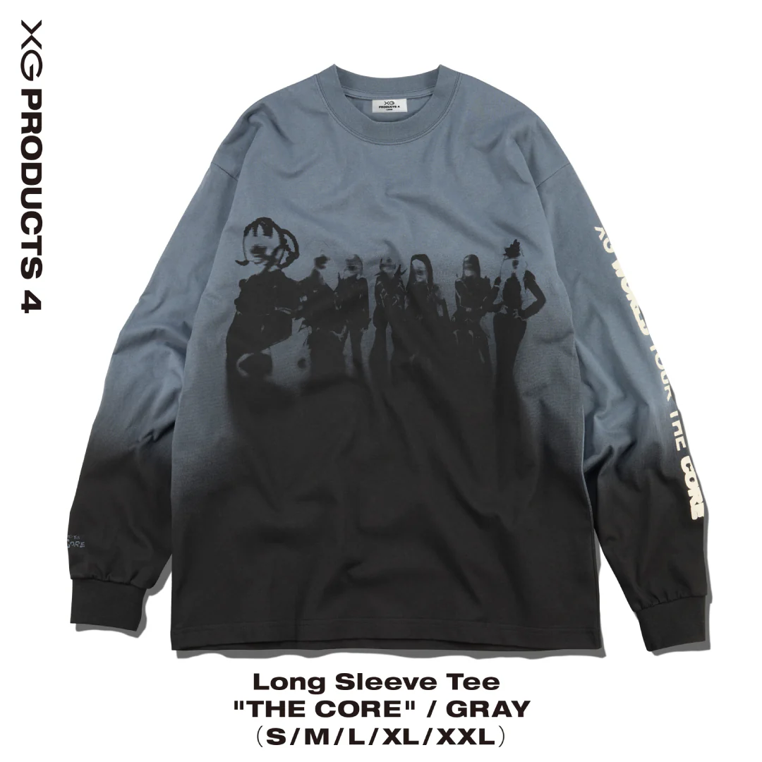 【日版】THE CORE長袖(灰)｜【JAPAN EDITION】Long Sleeve Tee "THE CORE" / GRAY