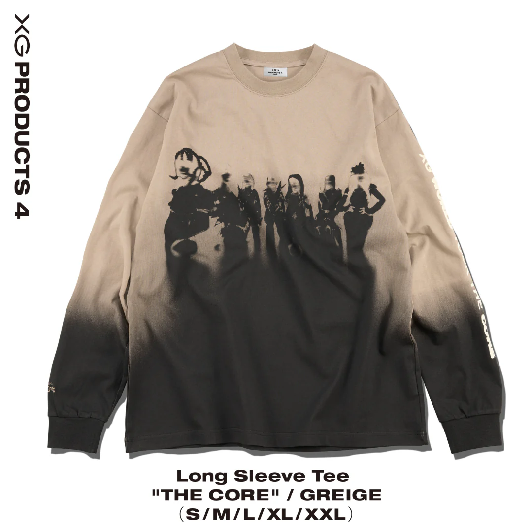【日版】THE CORE長袖(灰褐)｜JAPAN EDITION】Long Sleeve Tee "THE CORE" / GREIGE