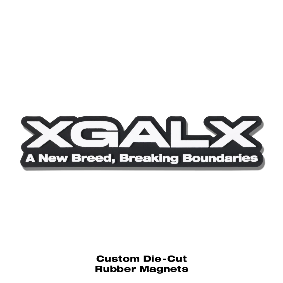 XGALX橡膠磁鐵｜Custom Die-Cut Rubber Magnets