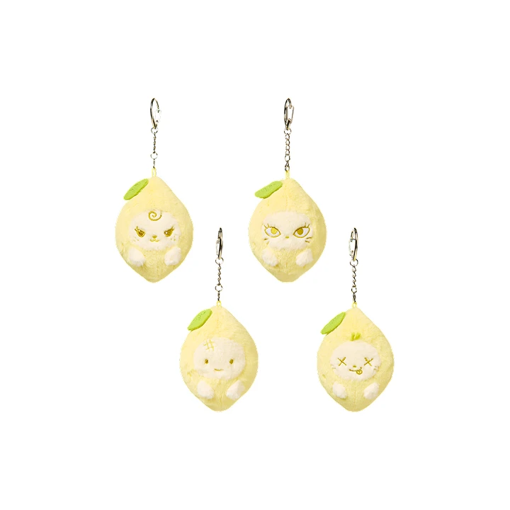 檸檬玩偶鑰匙圈｜LEMONADE DOLL KEYRING