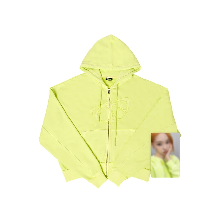 短版連帽外套組｜CROPPED ZIP-UP HOODIE SET