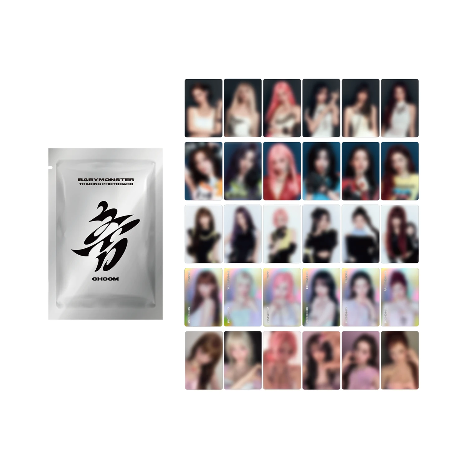 隨機卡｜[CHOOM] BABYMONSTER TRADING PHOTOCARD