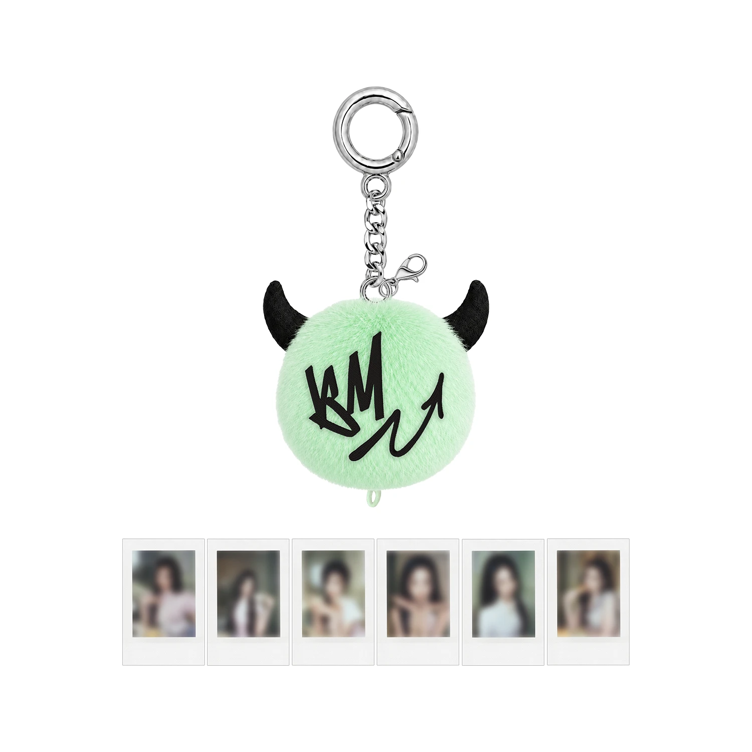 絨毛鑰匙圈(含1拍立得)｜MINI PLUSH KEYRING