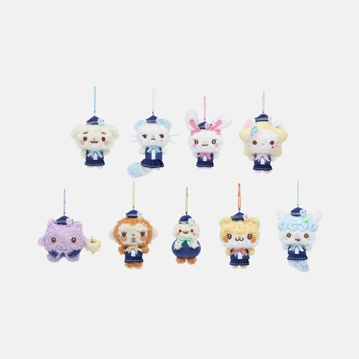 海軍風娃娃鑰匙圈｜MARINE LOOK DOLL KEYRING