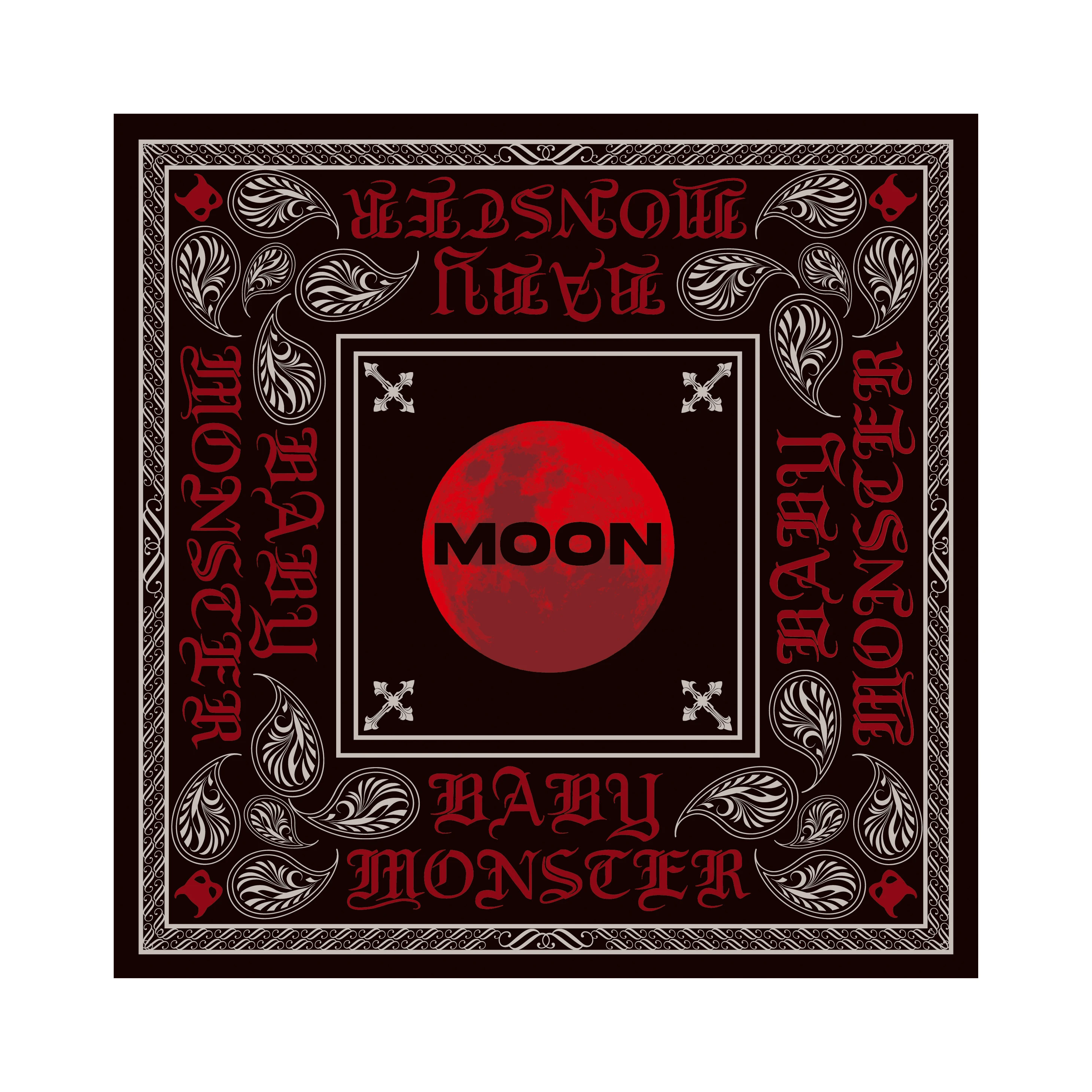 MOON 絲巾｜スカーフ＜MOON＞
