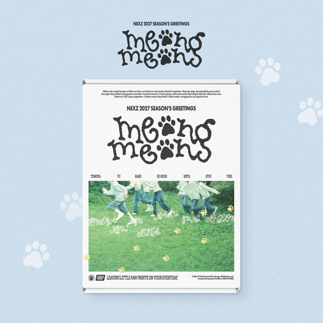 2027年曆｜NEXZ 2027 Season's Greetings [meong meong]