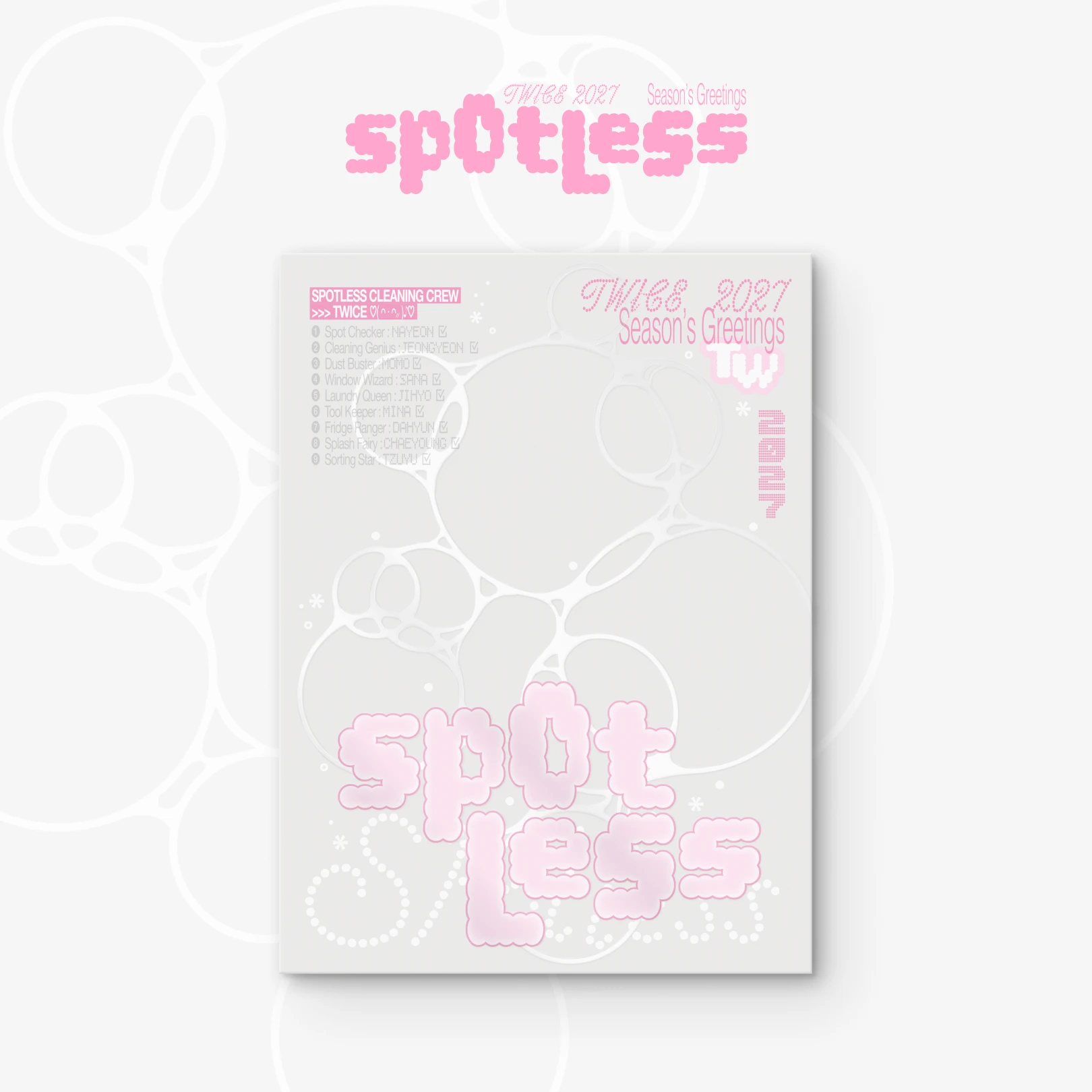 2027年曆｜TWICE 2027 Season's Greetings [Spotless]