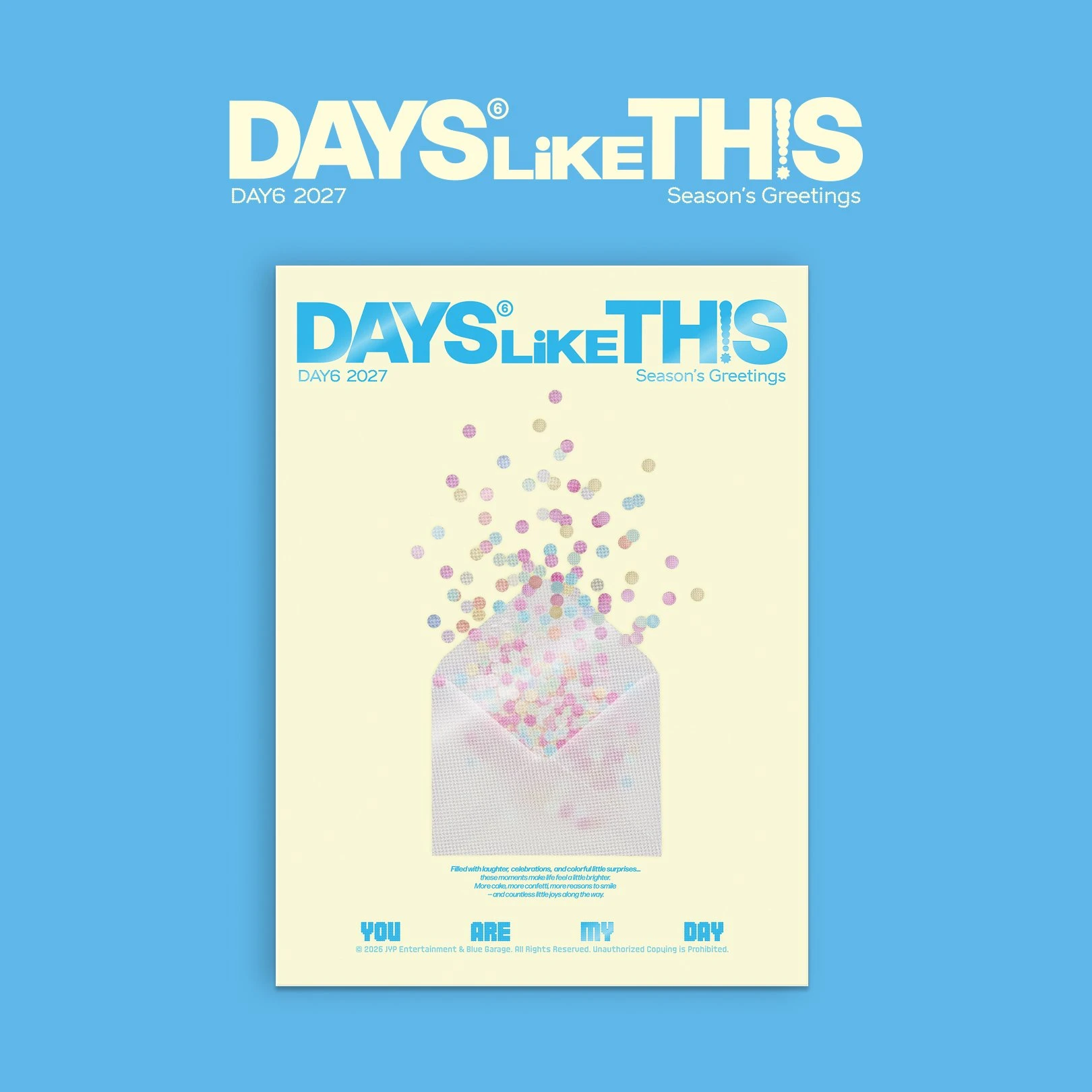 2027年曆｜DAY6 2027 Season's Greetings [DAYS LIKE THIS]