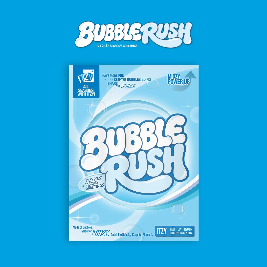 2027年曆｜ITZY 2027 Season's Greetings [BUBBLE RUSH]