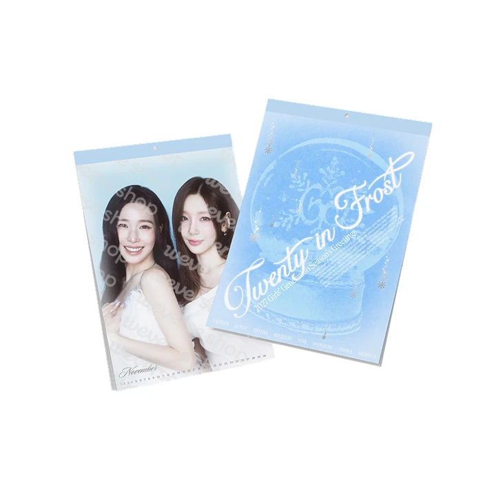 2027掛曆｜2027 GIRLS' GENERATION Wall Calendar