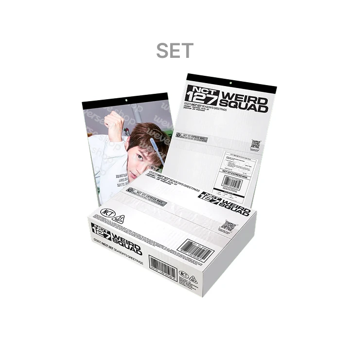 2027年曆＋掛曆套組｜2027 NCT 127 SEASON'S GREETINGS + Wall Calendar SET