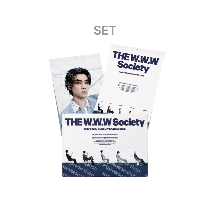2027年曆＋掛曆套組｜2027 WayV SEASON'S GREETINGS + Wall Calendar SET