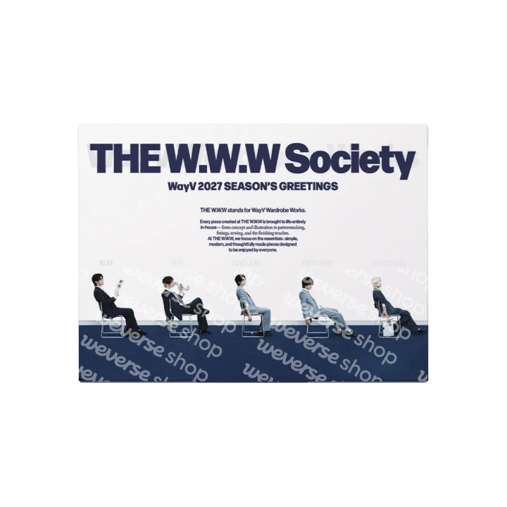 2027年曆｜2027 WayV SEASON'S GREETINGS [THE W.W.W Society]