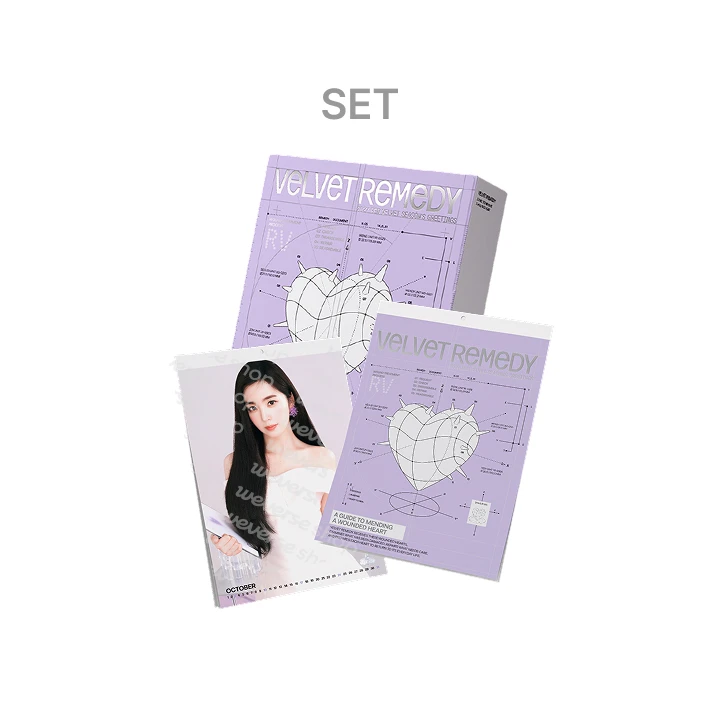 2027年曆＋掛曆套組｜2027 Red Velvet SEASON'S GREETINGS + Wall Calendar SET