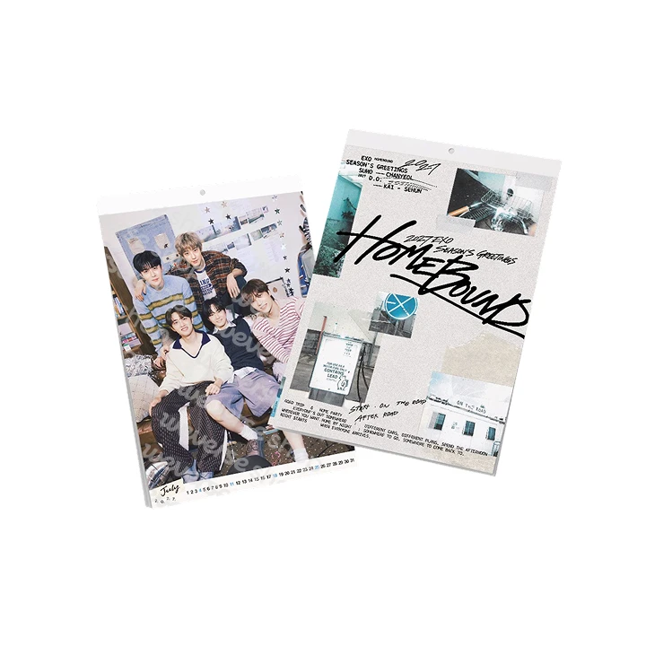 2027掛曆｜2027 EXO Wall Calendar