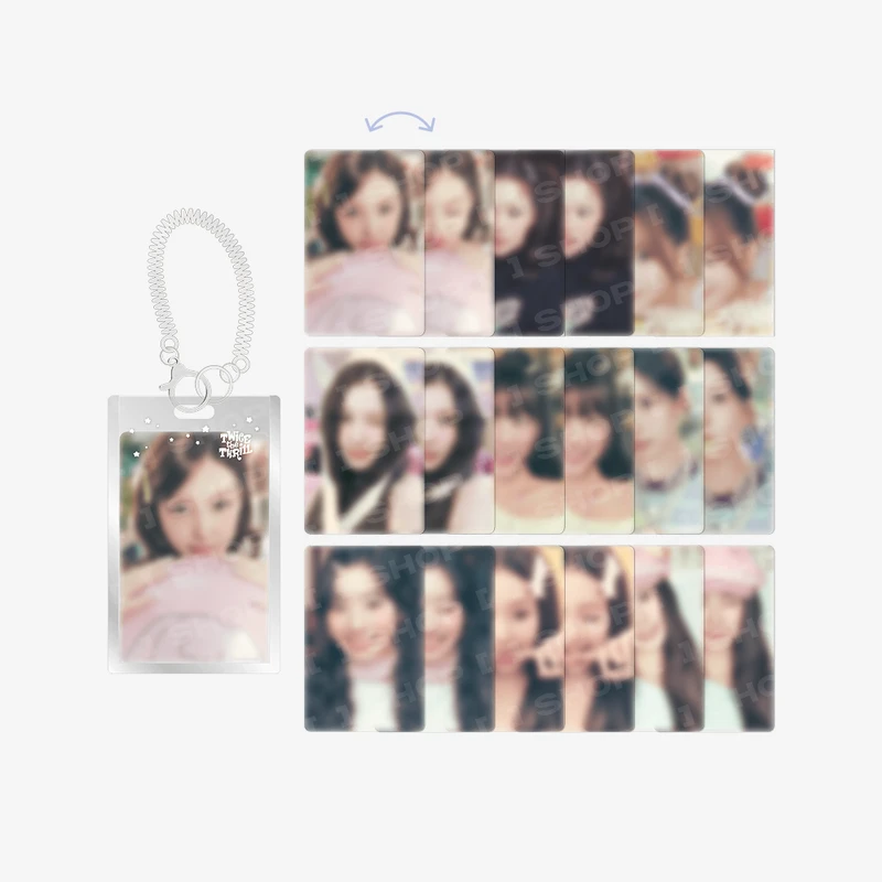 隨機光柵吊飾｜SECRET LENTICULAR KEYRING - TWICE THE THRILL