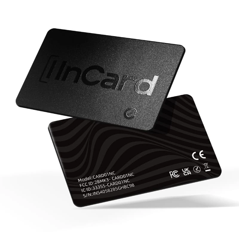 InCard 雙系統超薄卡型定位器