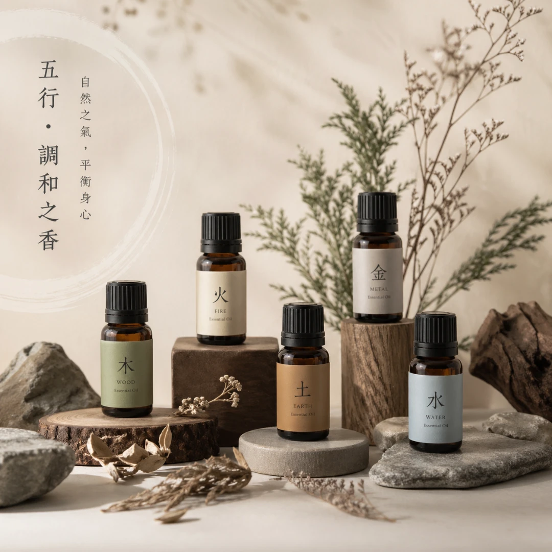 你真的了解自己的身體嗎？從五行裡找到你的專屬精油