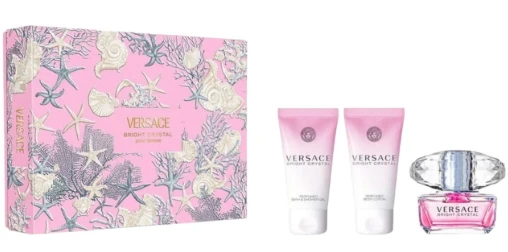 VERSACE 凡賽斯 香戀水晶 女性香水禮盒三件組