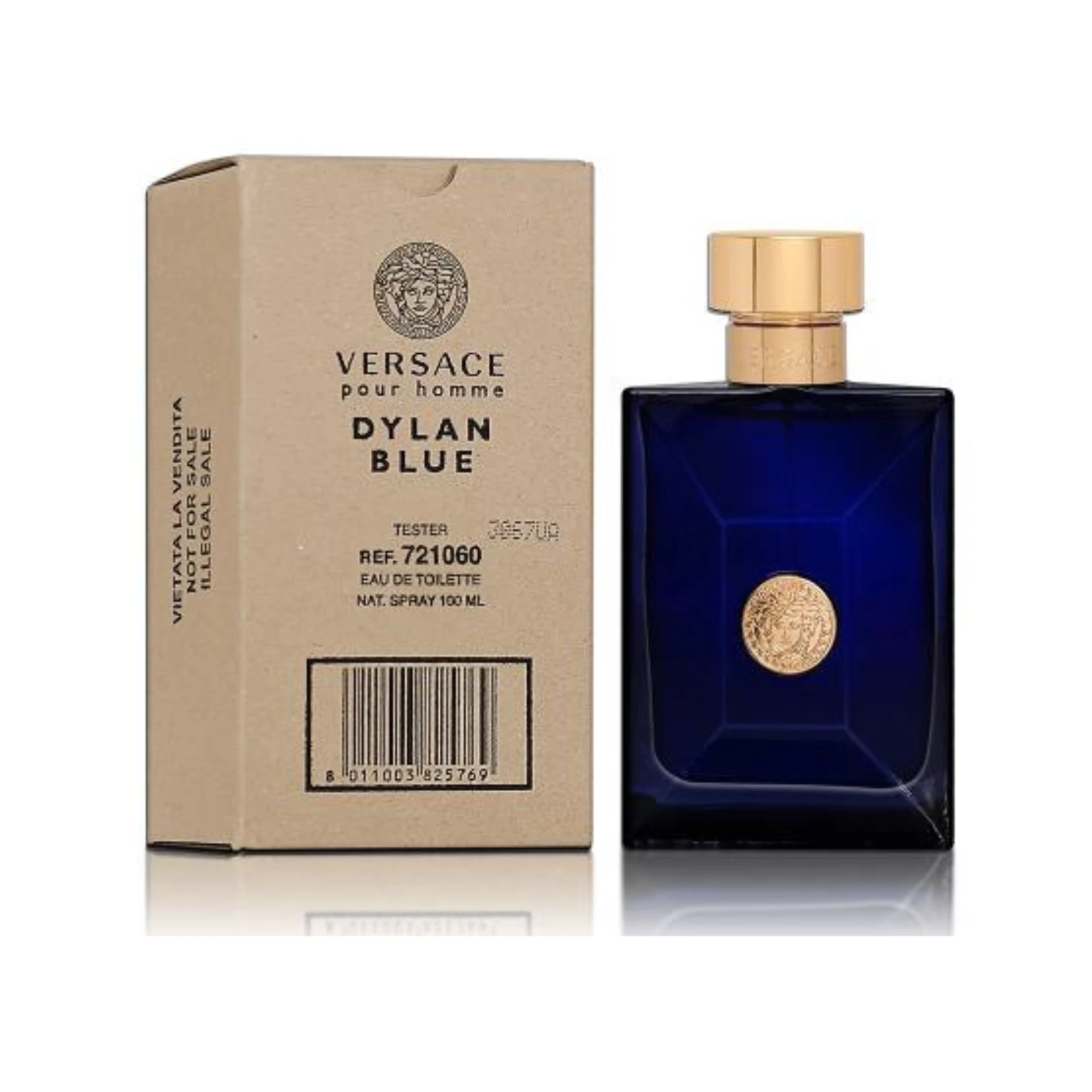 VERSACE 狄倫正藍男淡香水100ML tester